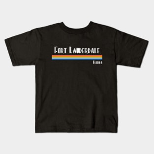 Fort Lauderdale Florida Kids T-Shirt